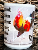 15 oz. Oh La La Mug Key West Rooster Dream