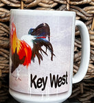 15 oz. Oh La La Mug Key West Rooster Dream