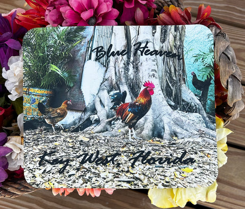 Blue Heaven Chickens 'Life Mouse Pad