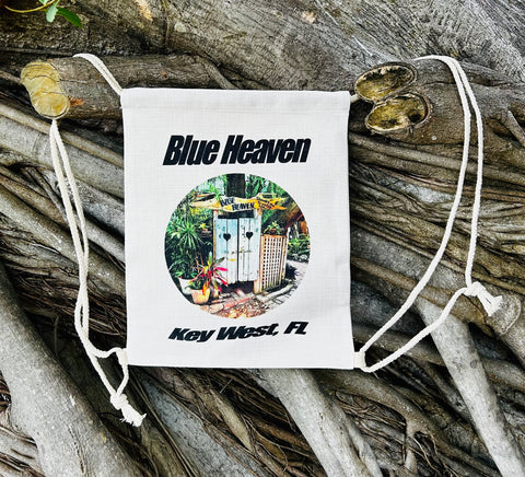 Blue Heaven "Shower" Hand sewn Backpack