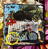 Key West Bicycle Slate Coaster