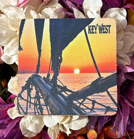 Sunset Bow Rubber Coaster