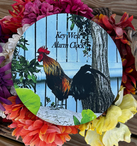 Key West Alarm Clock round Mouse Pad