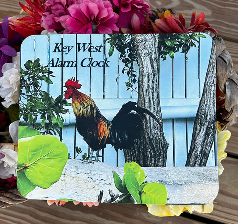 Key West Alarm Clock Mouse Pad