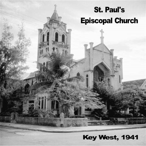 Saint Paul's Episcopal Church 1941 Sandstone Coaster