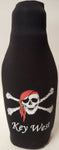 Bottle Cozy Red Hat Pirate