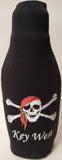 Bottle Cozy Red Hat Pirate