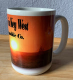 15 oz. Oh La La Mug Rather be in Key West Sunset Sail