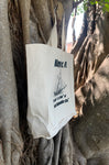 Key West Coordinates Hand sewn Shopping Bag