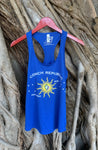 Conch Republic Company Ladies Racerback Tank Top - Royal Blue