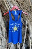 Conch Republic Company Ladies Racerback Tank Top - Royal Blue