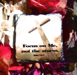 Focus on Me Slate Coaster