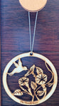 ON SALE Florida Keys Hummingbird Wood Ornament