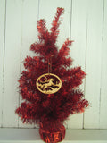 Wood ornament in the shape of a unicorne. With "Key West"
