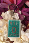 Key Chain showing the Mile 0 design with "Key West".