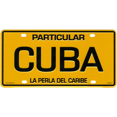 La Perla License Plate