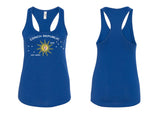 Conch Republic Company Ladies Racerback Tank Top - Royal Blue