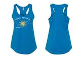 Conch Republic Company Ladies Racerback Tank Top - Turquoise