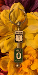 Beginning & End Mile 0 - US 1 Rod Style Key Chain