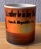 11 oz. Oh La La Mug Rather be in Key West Sunset Sail