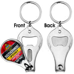 Nail Clipper, Filer & Bottle opener (Key Chain) Southernmost Point Buoy