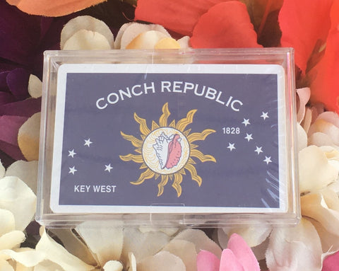 Playing Cards Conch Republic flag