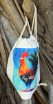 Key West Rooster Hand sewn Backpack