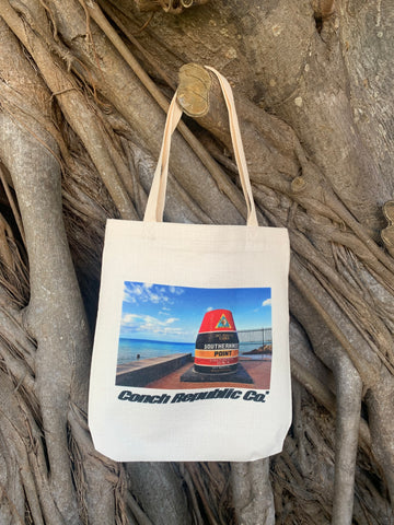 Southernmost Point Hand sewn Tote Bag