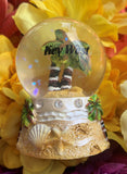 Palm & Shells Glitter Globe 45mm
