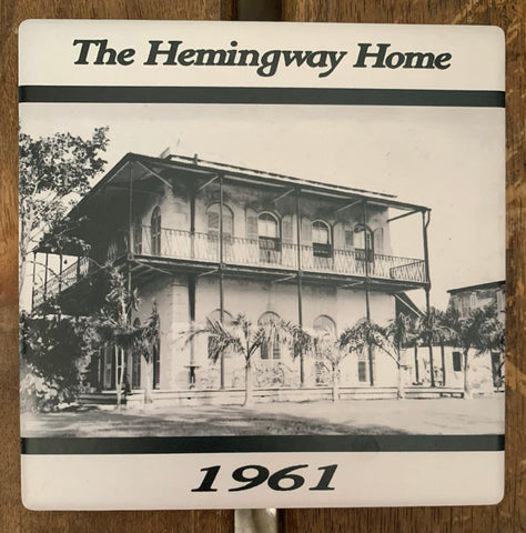 Hemingway Home 1961 Sandstone Coaster