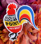 Southernmost Point Rooster Patch
