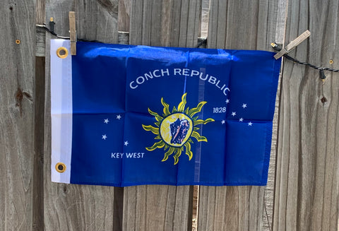 Conch Republic 12" x 18" Polyester Single Sided Printed