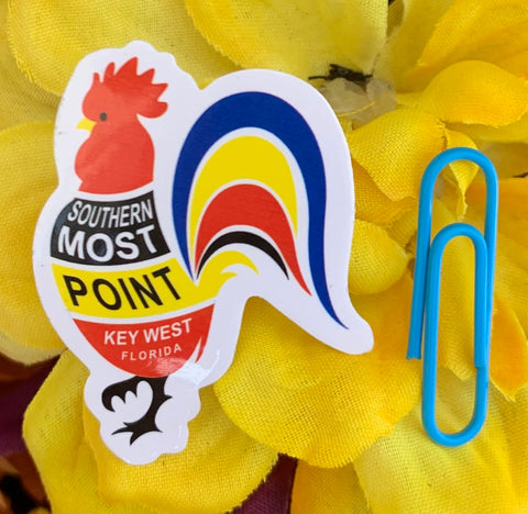 Sticker Mini Southernmost Rooster