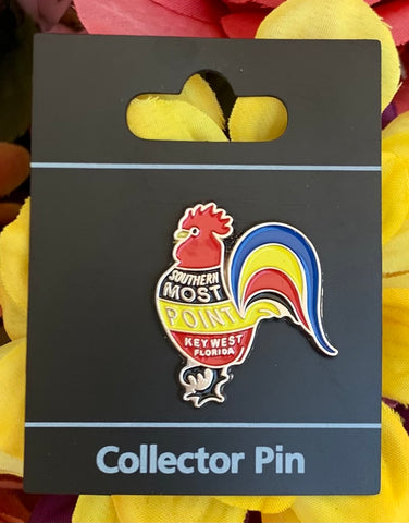 Lapel Pin Southernmost Rooster