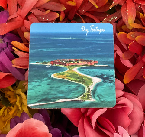Dry Tortugas Rubber Coaster
