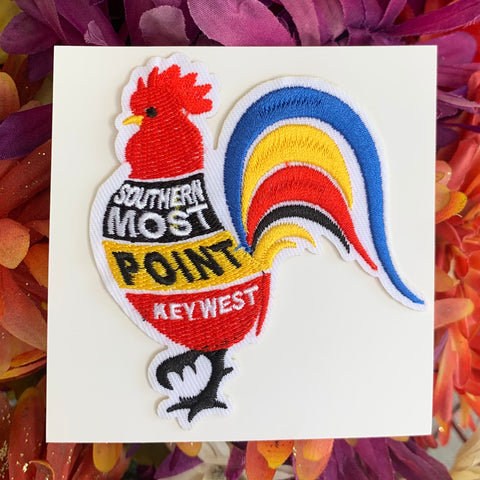 Southernmost Point Rooster Patch