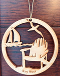 ON SALE Relax Wood Ornament